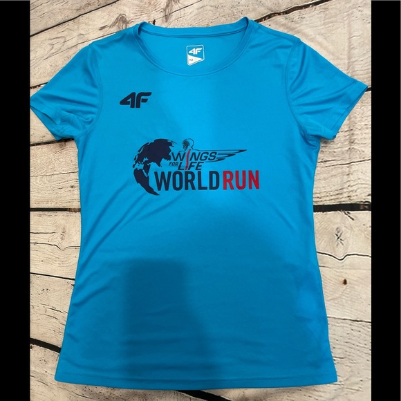 Ⓜ️Ⓜ️Ⓜ️4F REMERA UNISEX WORLD CUP TURQUESA SIZE MⓂ️Ⓜ️ - Picture 1 of 6
